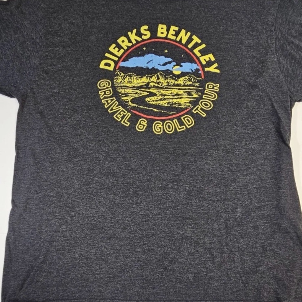 Dierks Bentley Gravel and Gold Tour Shirt Large
